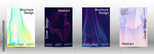 Cover design template set 