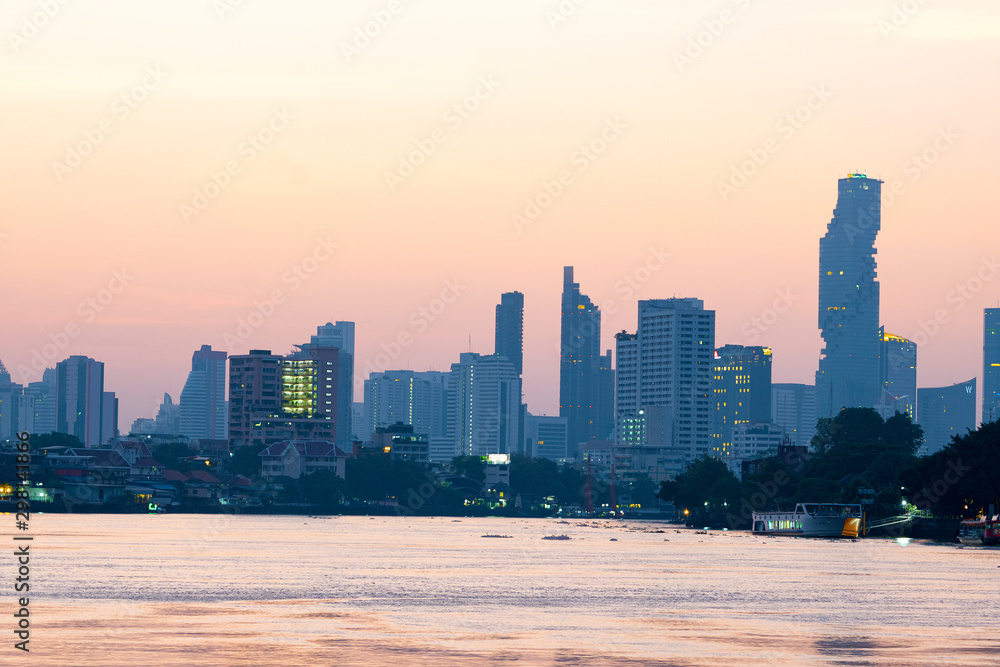 Building and skyscraper Bangkok city Building and skyscraper Bangkok city