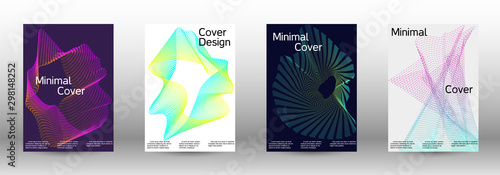 Cover design template set 
