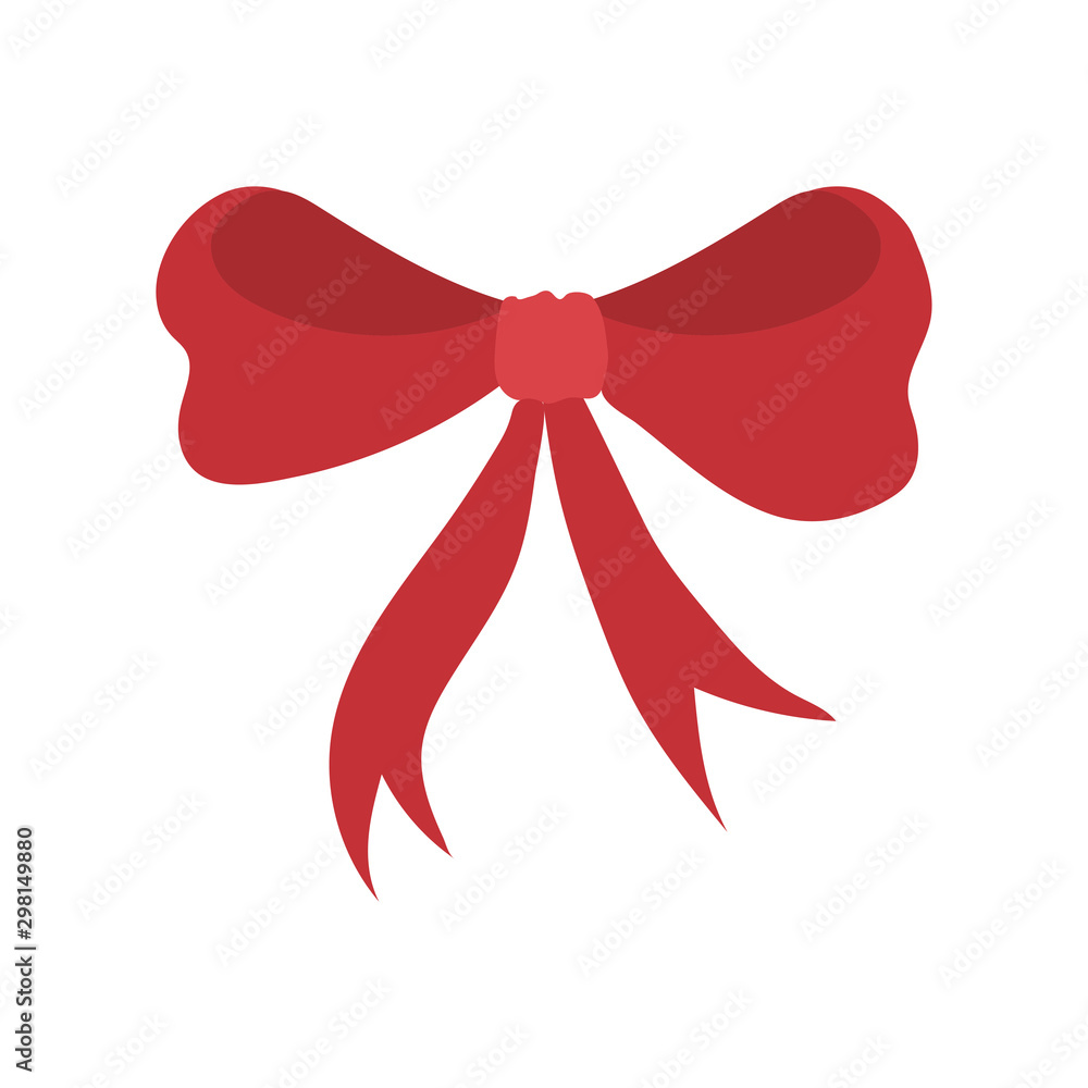christmas red bow decorative icon christmas red bow decorative icon