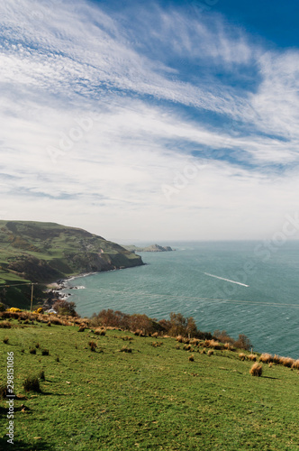 Causeway coastal route in County Antrim
