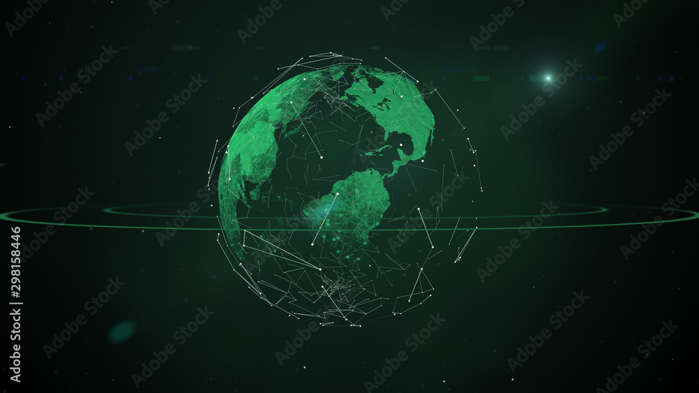 Contemporary trading concept and worlwide investment. Contemporary trading concept and worlwide investment.