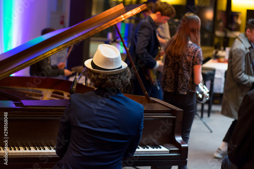 Photography Young people making music