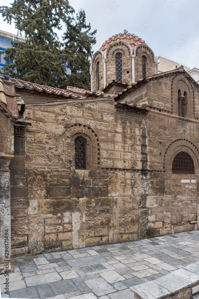 Church of Panaghia Kapnikarea in Athens, Greece