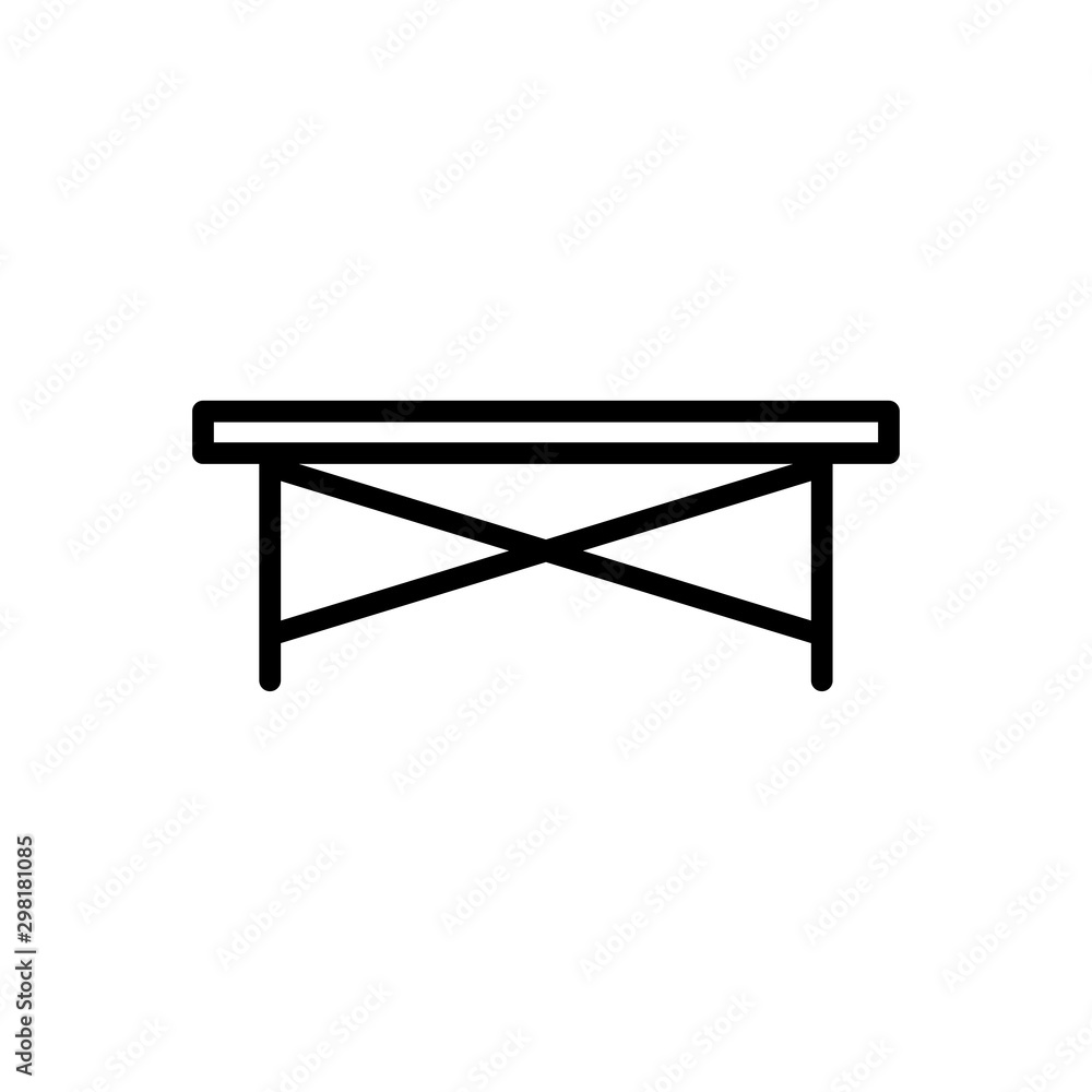 Table icon trendy Table icon trendy