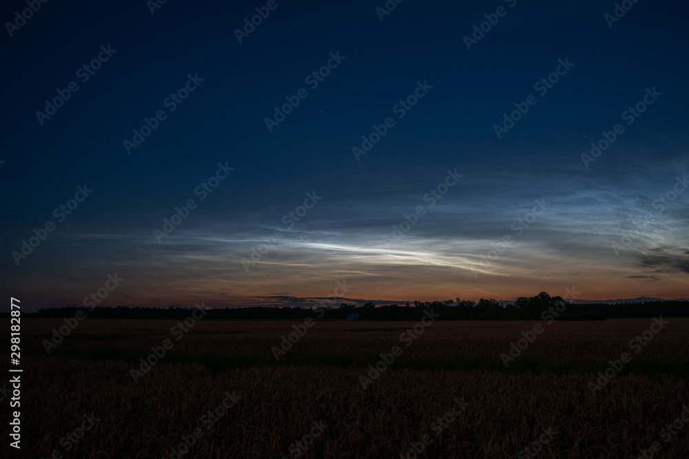 Summer night sky Summer night sky