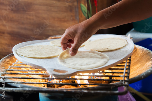 Tortillas de maíz photo