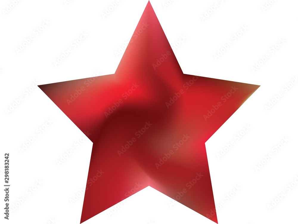 Obraz premium Abstract background in the form of pentagram.