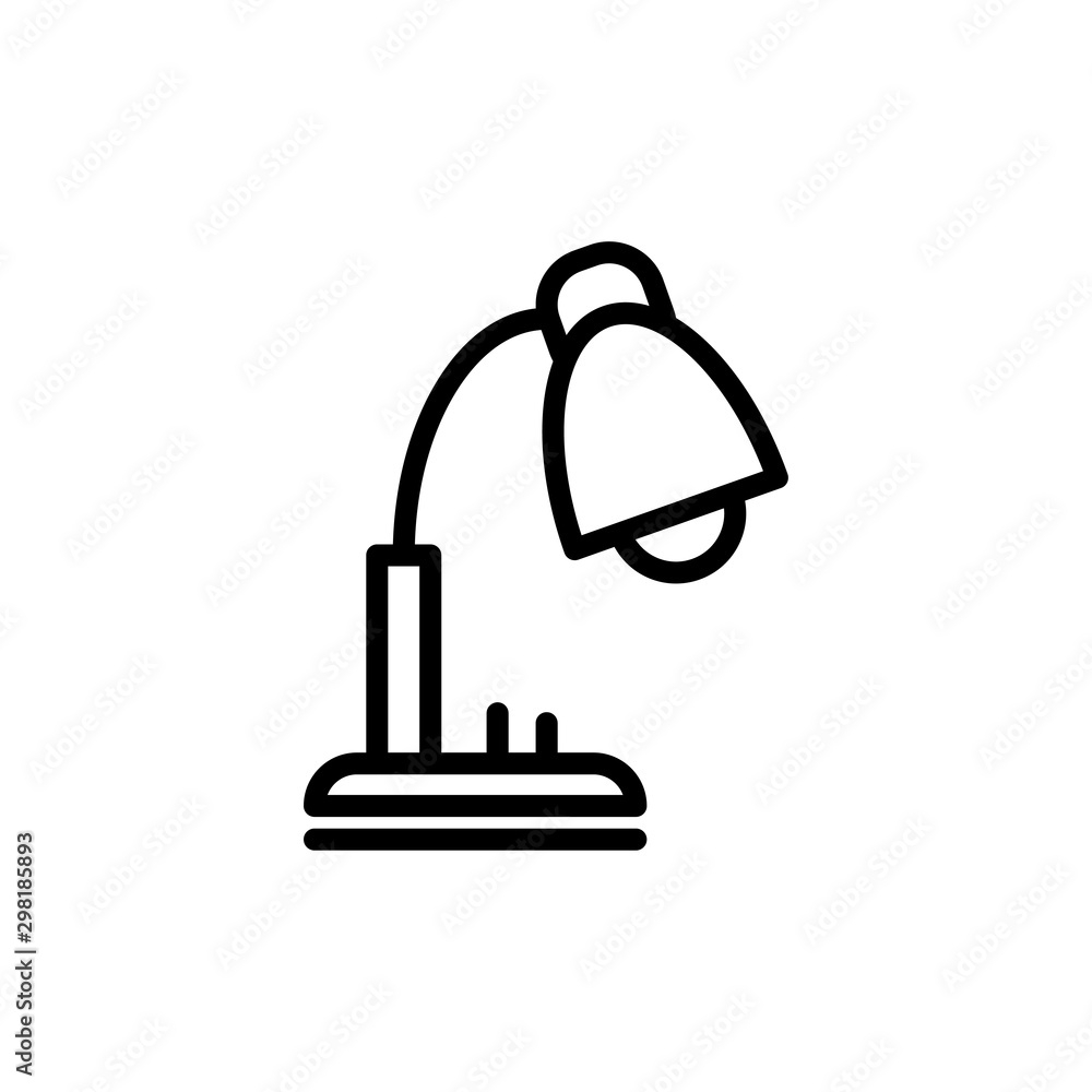 Table lamp icon Table lamp icon