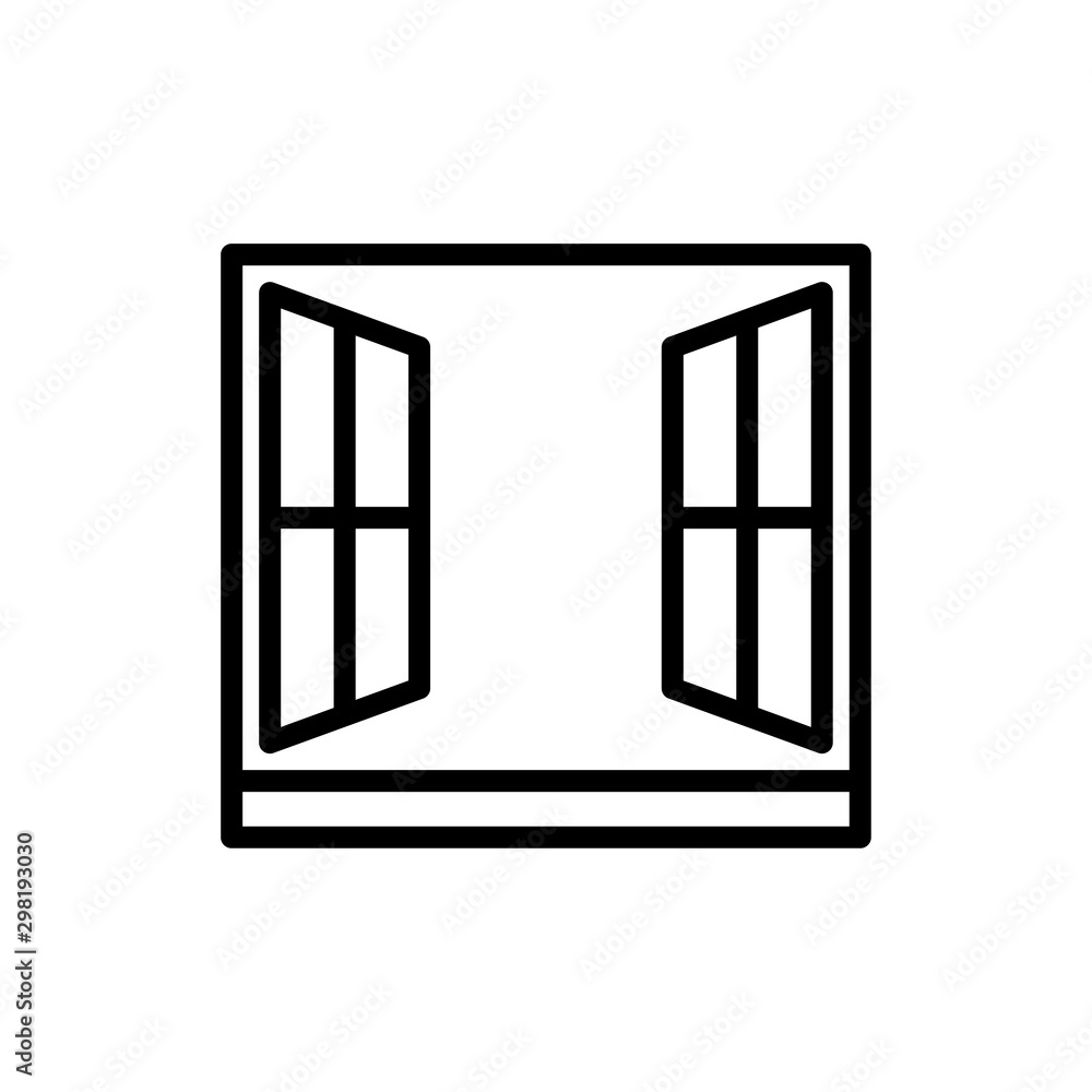 Window icon trendy Window icon trendy
