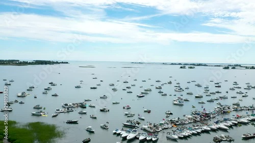 Boat party at Michigan's Lake St. Clair