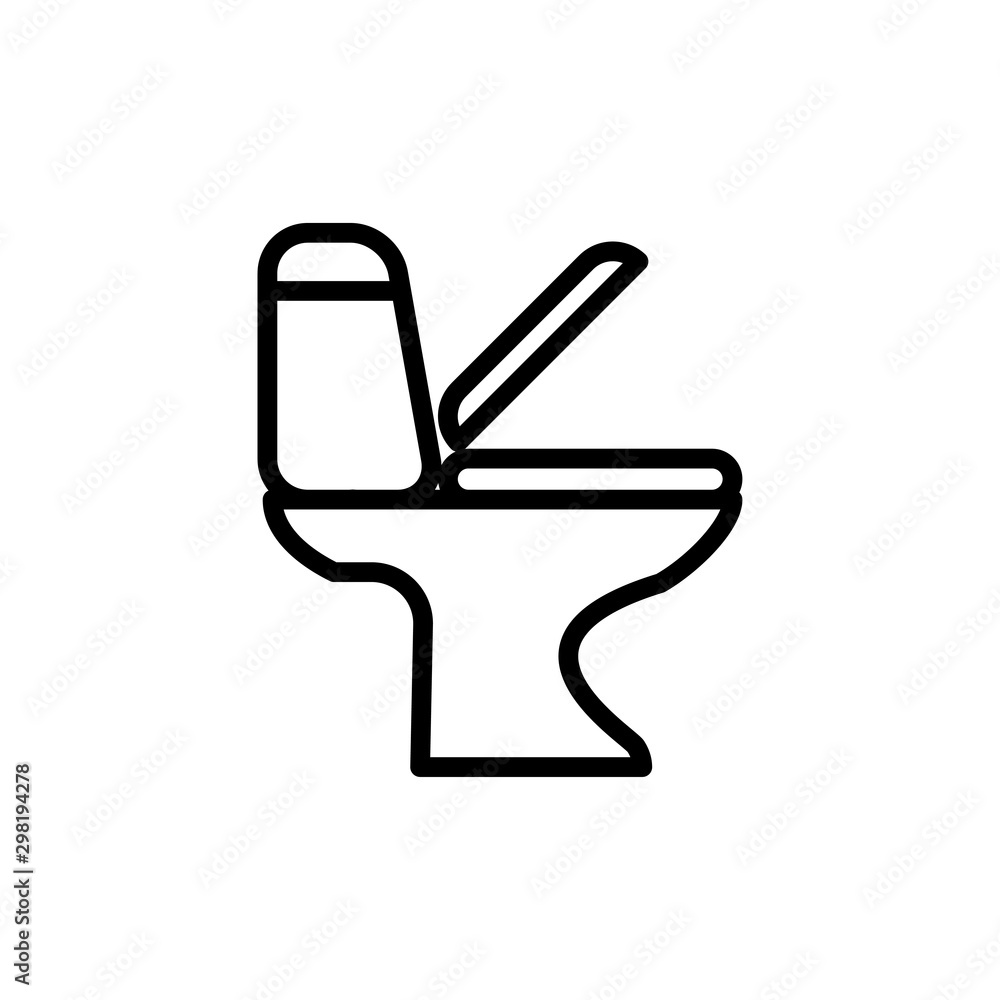 Toilet bowl icon Toilet bowl icon