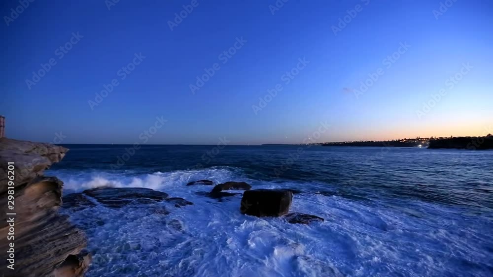 Sydney - Time Lapse at North Bondi Beach Sydney - Time Lapse at North Bondi Beach