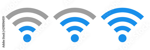 Connecting wifi or wireless icon illustration vector