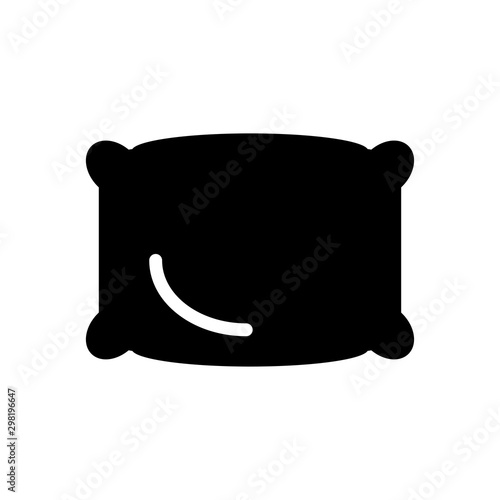 Pillow icon trendy