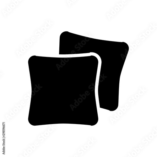 Pillow icon trendy