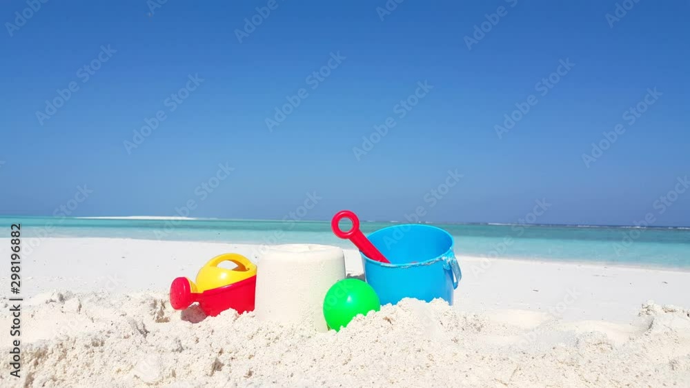 Kids Toys on the Beach in the Philippines Kids Toys on the Beach in the Philippines