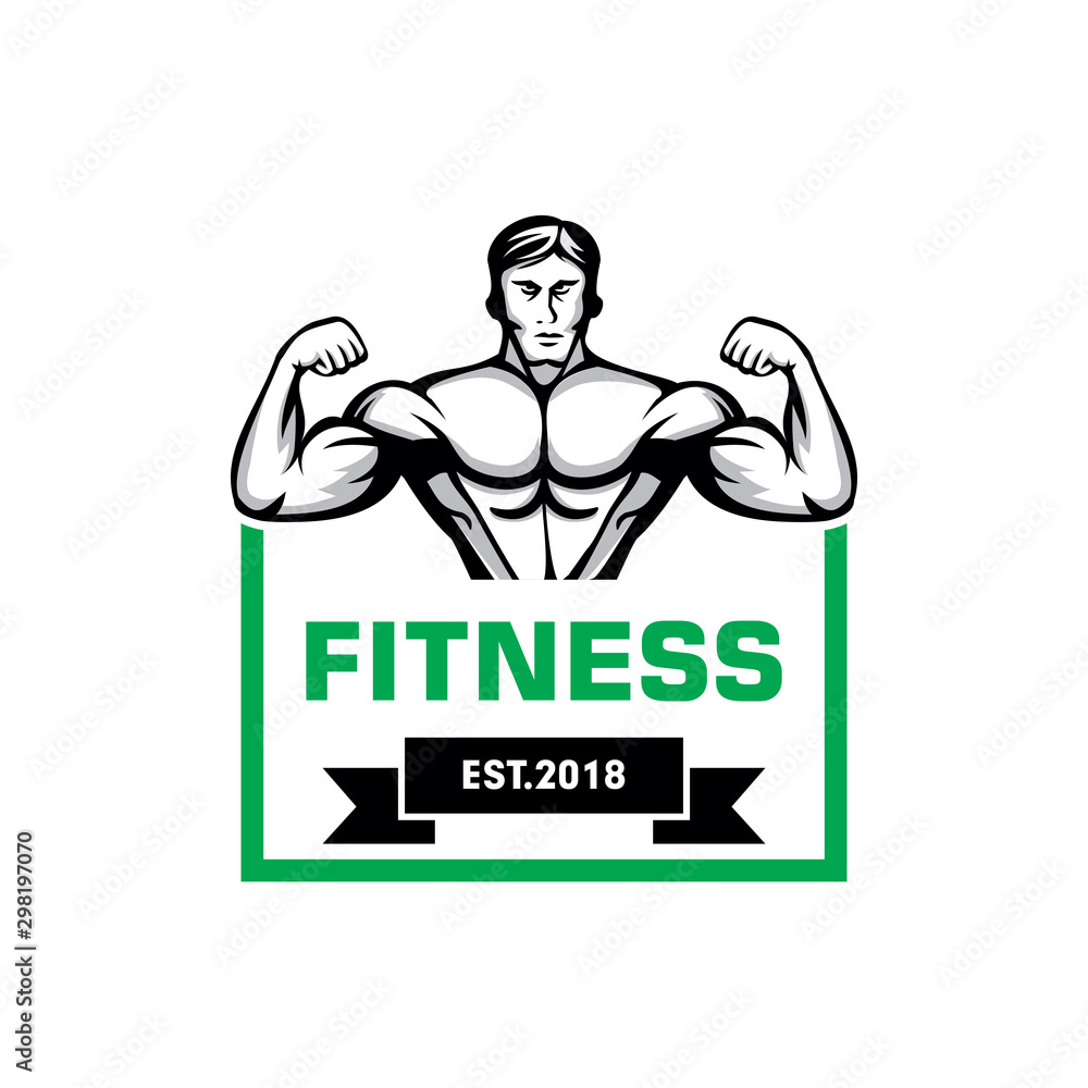 Fitness Logo, Cross Fit Logo, Body Building Logo Fitness Logo, Cross Fit Logo, Body Building Logo