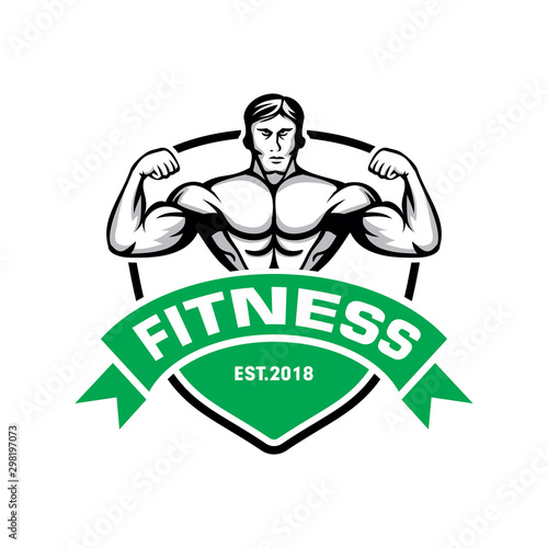 Fitness Logo, Cross Fit Logo, Body Building Logo