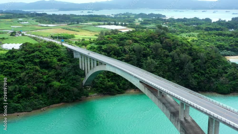 島を結ぶ橋 空撮 島を結ぶ橋 空撮