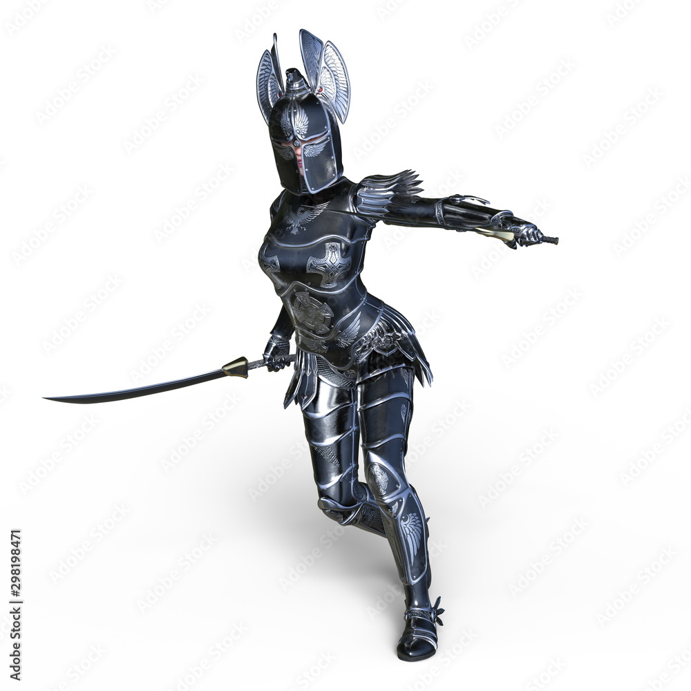 女剣士 Stock Illustration Adobe Stock