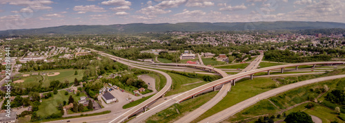 view of the mountains