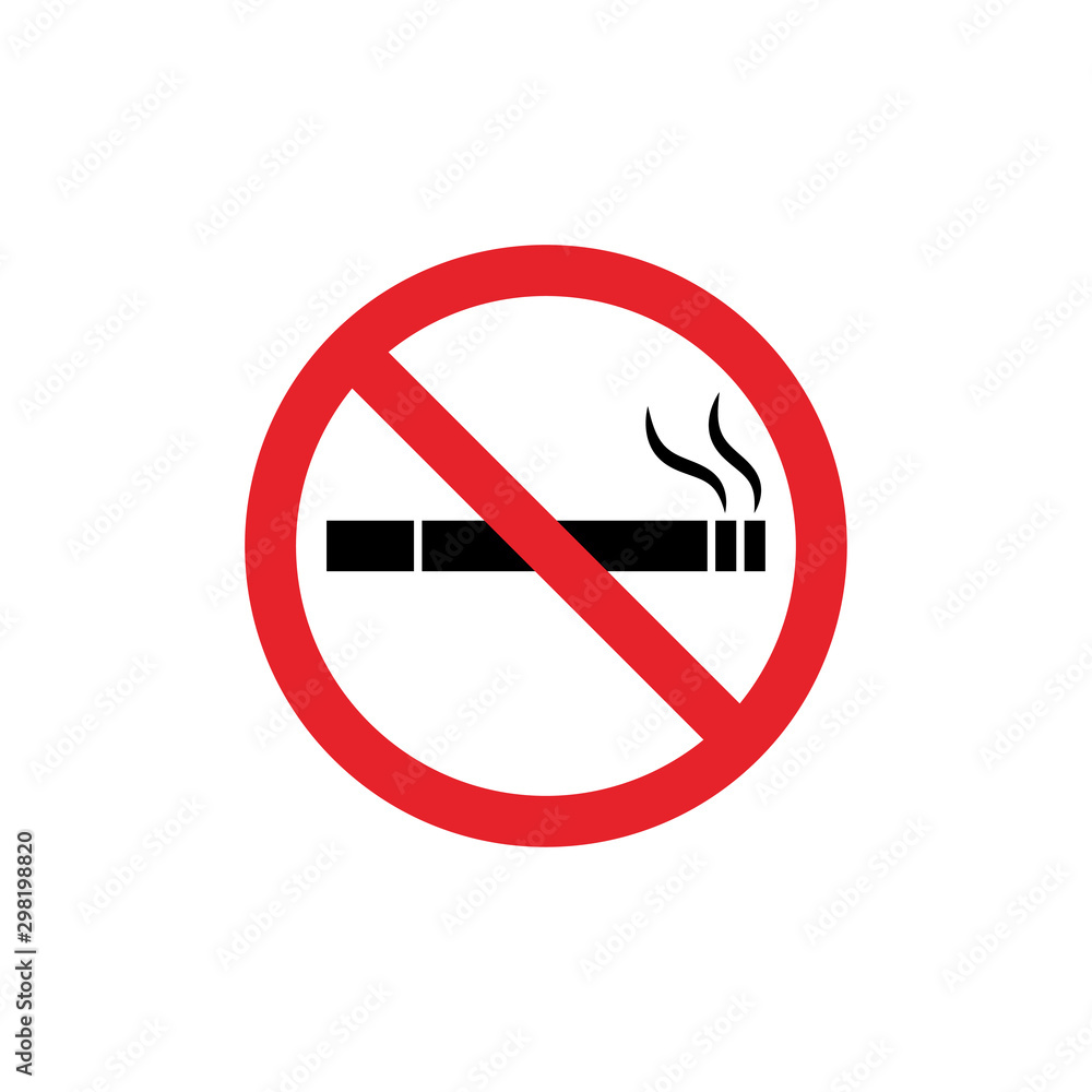 Cigarette icon trendy