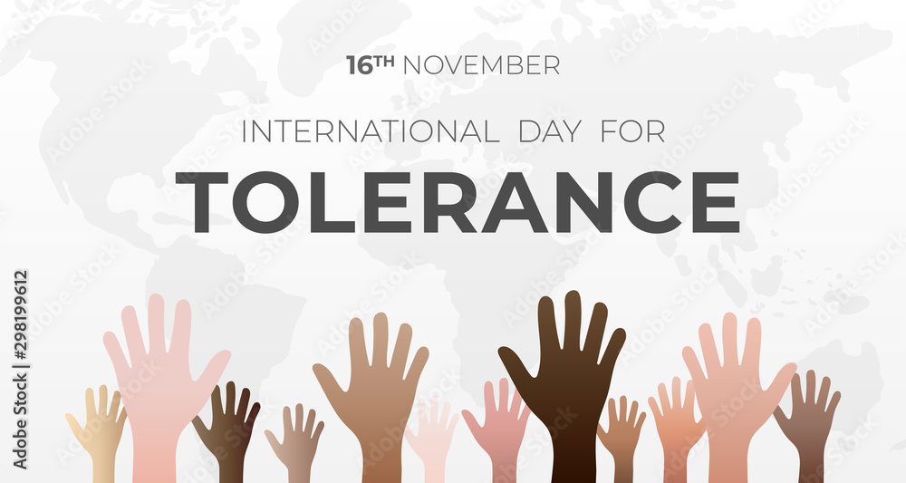 International Day for Tolerance Background Illustration International Day for Tolerance Background Illustration