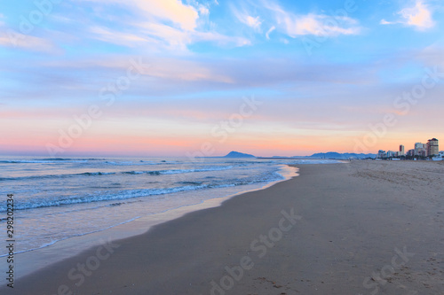 Gandia Strand Sonnenuntergang © M. Schmitz