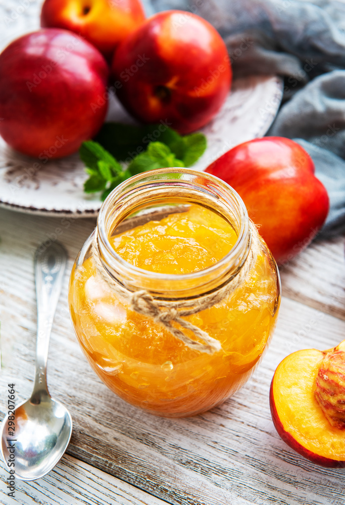 Nectarine jam Nectarine jam