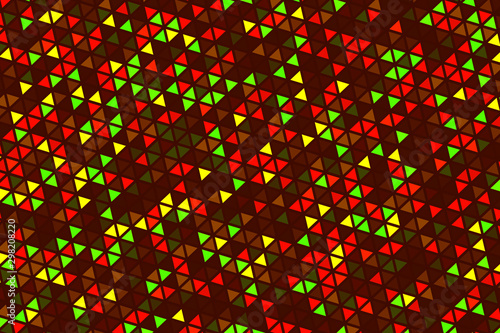Abstract triangular vector background. Polygonal backdrop. © flexelf