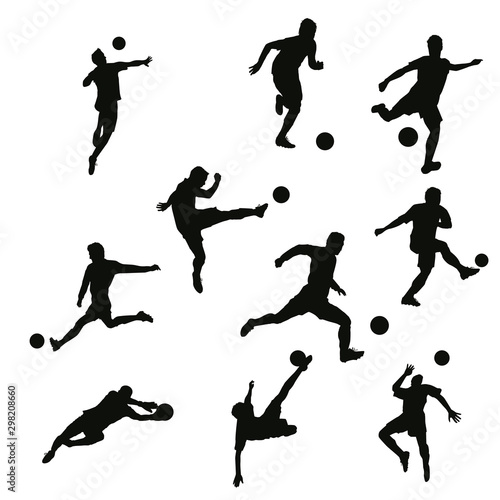 Soccer Silhouette