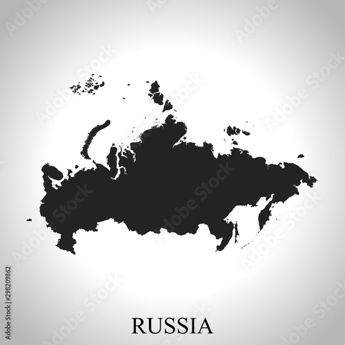 map of Russia