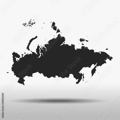 map of Russia