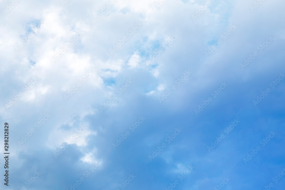 Beautiful blue sky with clouds background Beautiful blue sky with clouds background