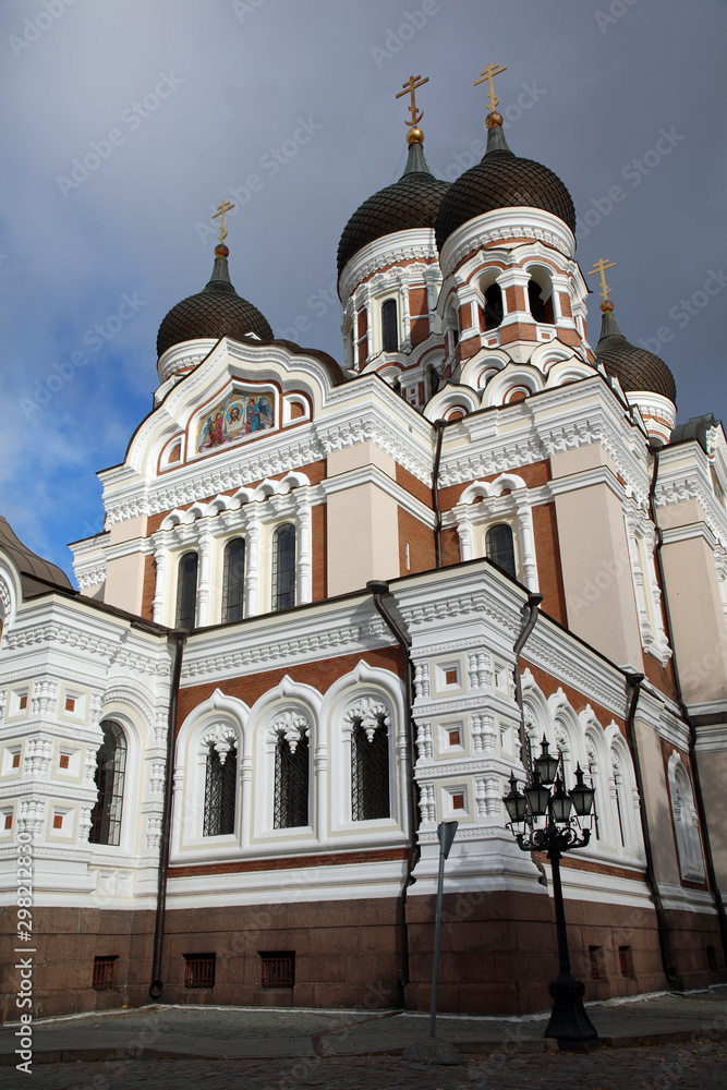 Obraz premium Alexander-Newski-Kathedrale in Tallinn. Estland