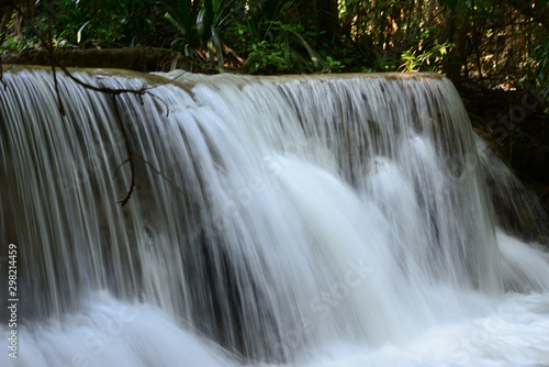 Huai Mae Khamin Waterfall Kanchanaburi Thailand