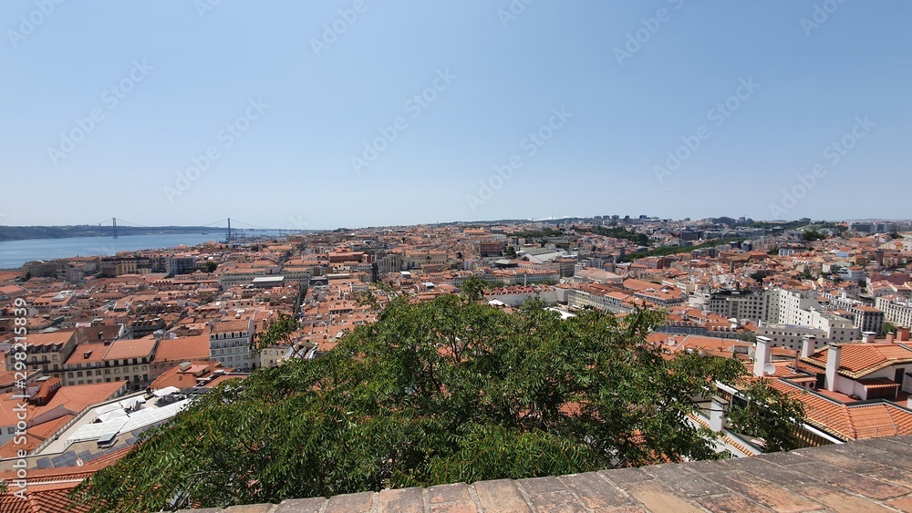 View over Lissabon