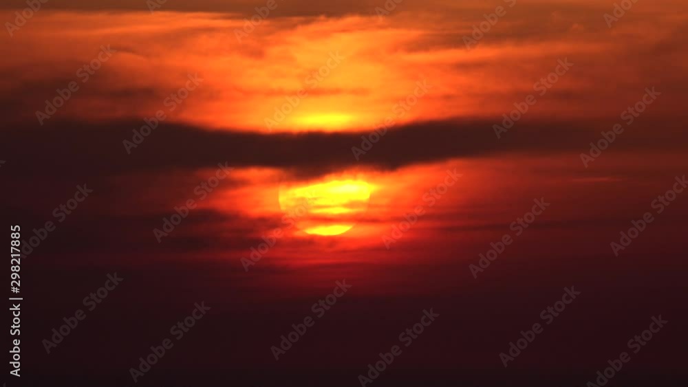Sunset Clouds, Sea Beach Timelapse, Sunrise on Seashore, Ocean Sundown in Summer Sunset Clouds, Sea Beach Timelapse, Sunrise on Seashore, Ocean Sundown in Summer