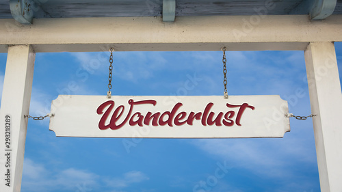 Street Sign to Wanderlust