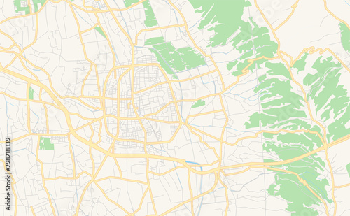 Printable street map of Yuanlin  Taiwan