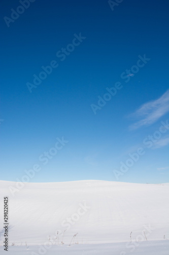 雪原と青空 © kinpouge