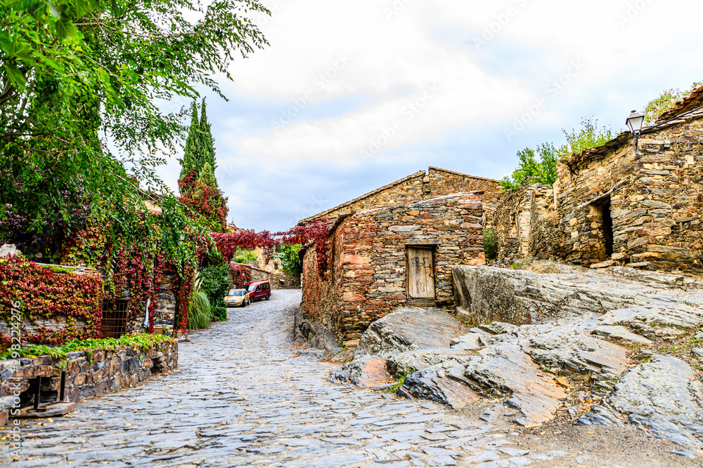 town houses Patones de Arriba in the province of Madrid, Spain town houses Patones de Arriba in the province of Madrid, Spain