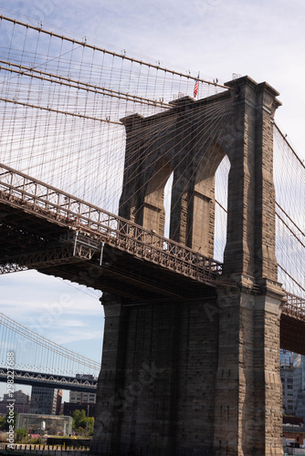 Brooklyn Bridge closeup