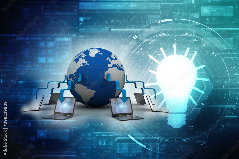 3d rendering technology Computer network 3d rendering technology Computer network