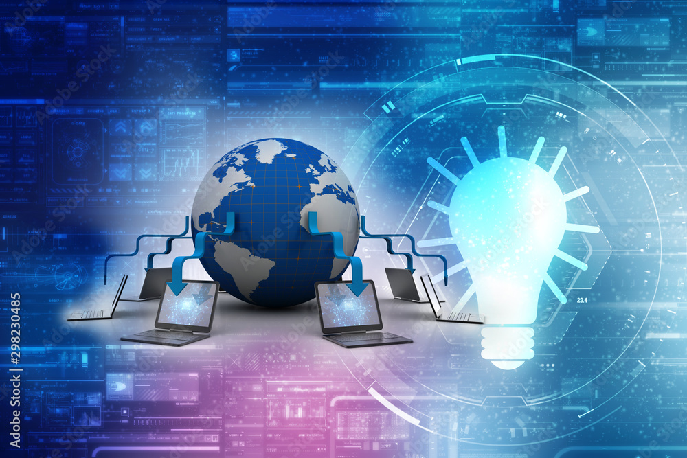 3d rendering technology Computer network 3d rendering technology Computer network