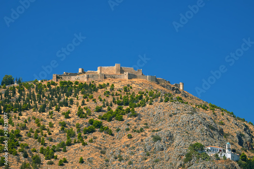 Die Burg Larissa  Argos  Peloponnes  Griechenland.