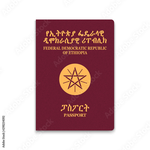 Realistic 3d Passport