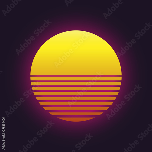 sunset vector icon © magr80