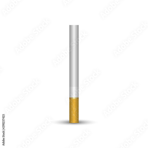 Realistic 3d Cigarette. Vector illustration